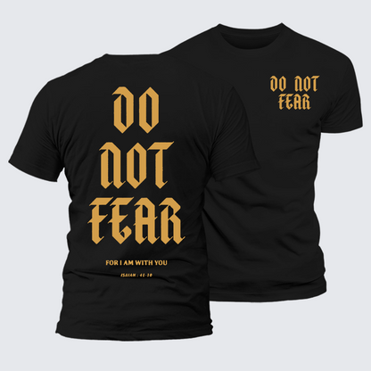 Luxe Mercerized Cotton Tee - Do Not Fear