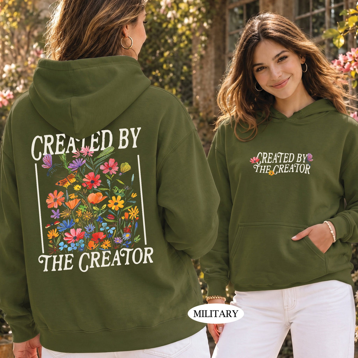 Created by the Creator Christian T-Shirt & Hoodie