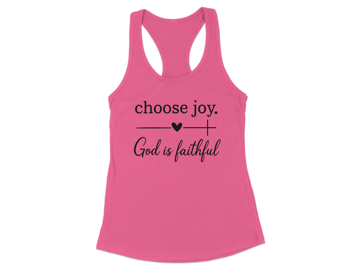 Choose Joy Racerback Tank