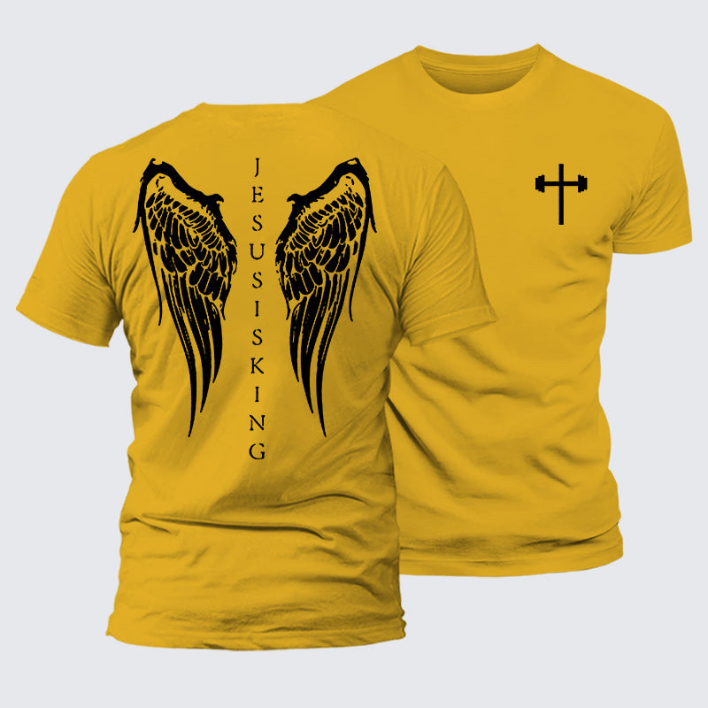 Luxe Mercerized Cotton Tee - Jesus Is King