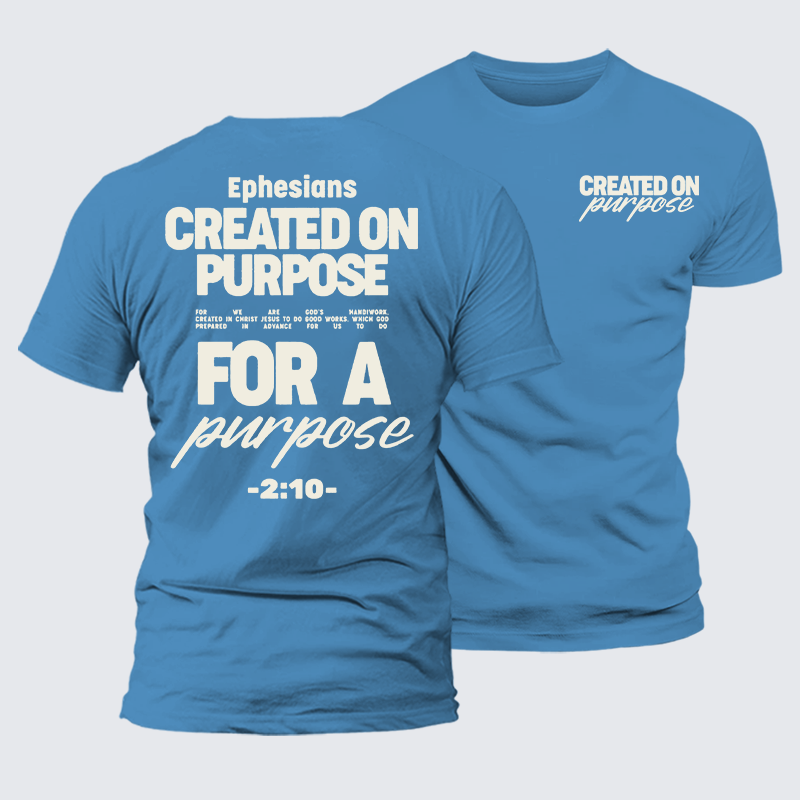 Luxe Mercerized Cotton Tee - Created On Purpose