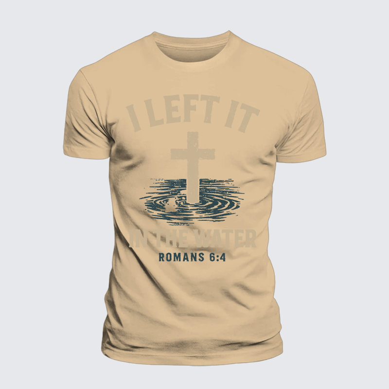 Luxe Mercerized Cotton Tee - I Left It In The Water