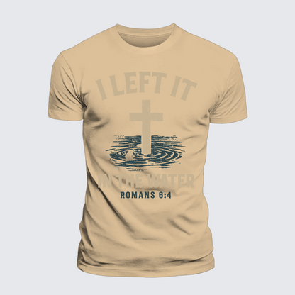 Luxe Mercerized Cotton Tee - I Left It In The Water