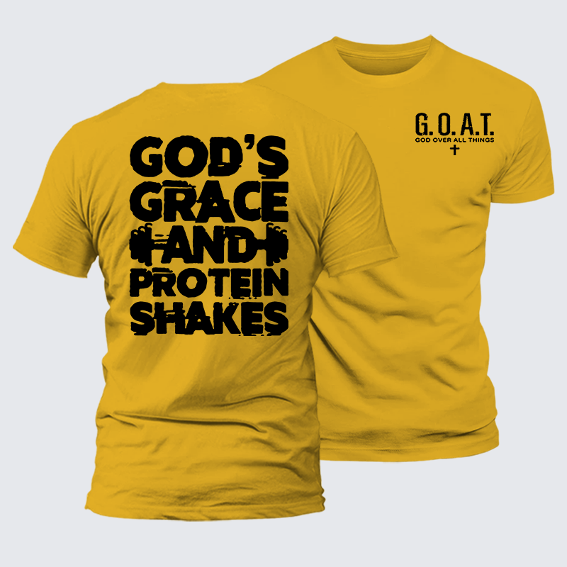 Luxe Mercerized Cotton Tee - Gym Faith