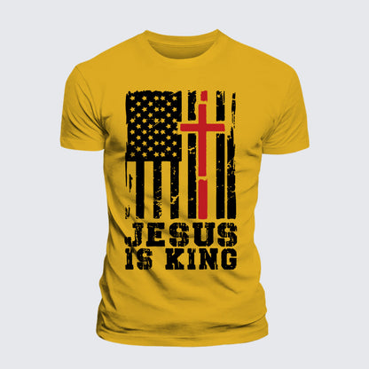 Luxe Mercerized Cotton Tee - Jesus Is King