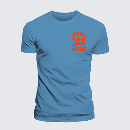 Luxe Mercerized Cotton Tee - Cool People Love Jesus
