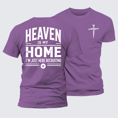 Luxe Mercerized Cotton Tee - Heaven Is My Home