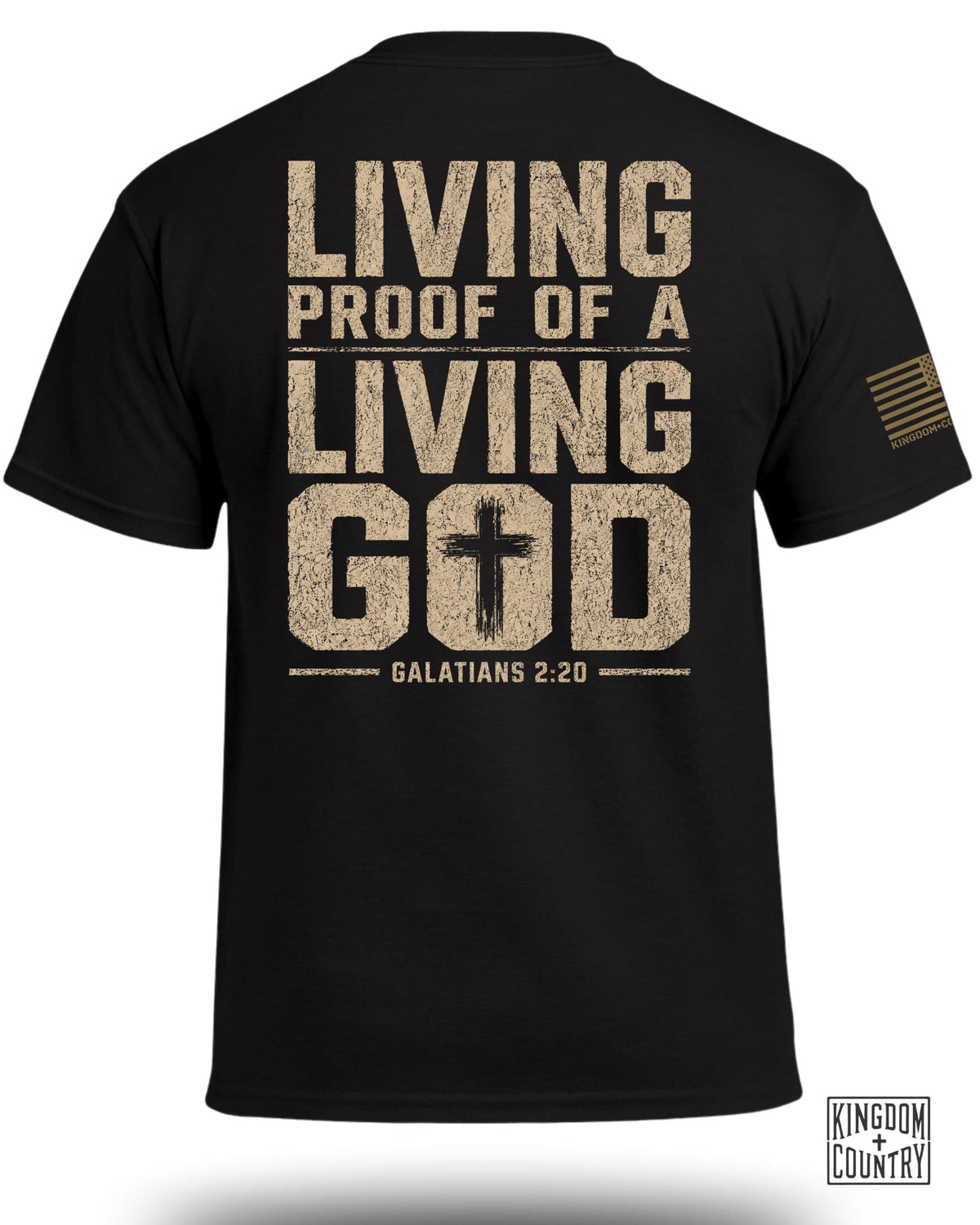 Living Proof Of A Living God Galatians 2:20 T-Shirt