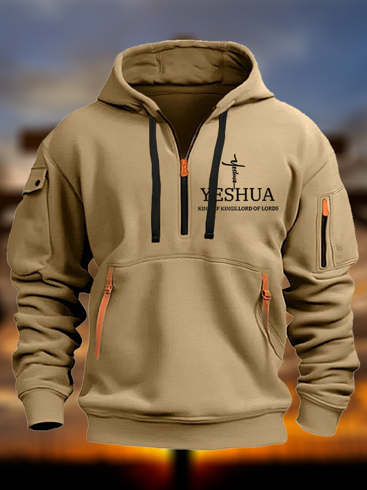 Yeshua King Of Kings Lord Of Lords Zipper Hoodies