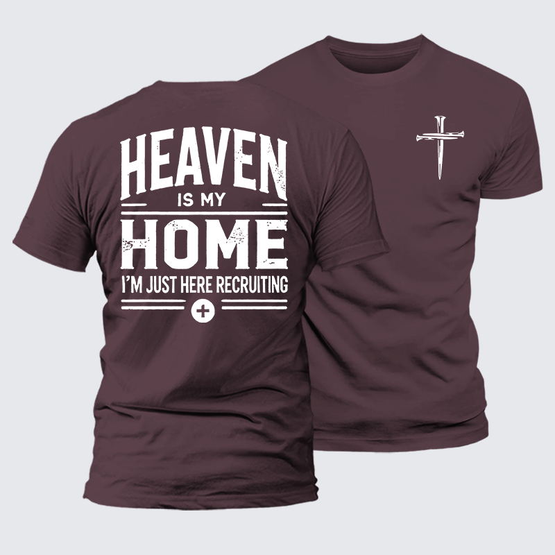 Luxe Mercerized Cotton Tee - Heaven Is My Home