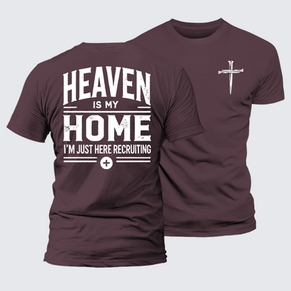 Luxe Mercerized Cotton Tee - Heaven Is My Home