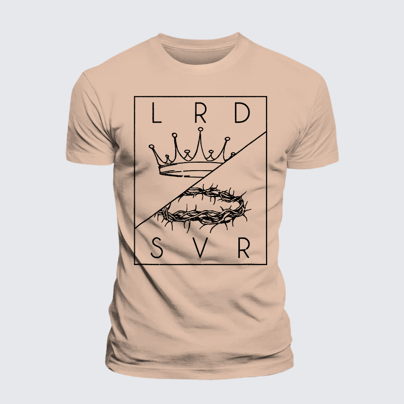Luxe Mercerized Cotton Tee - Lord Savior