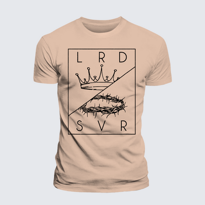 Luxe Mercerized Cotton Tee - Lord Savior