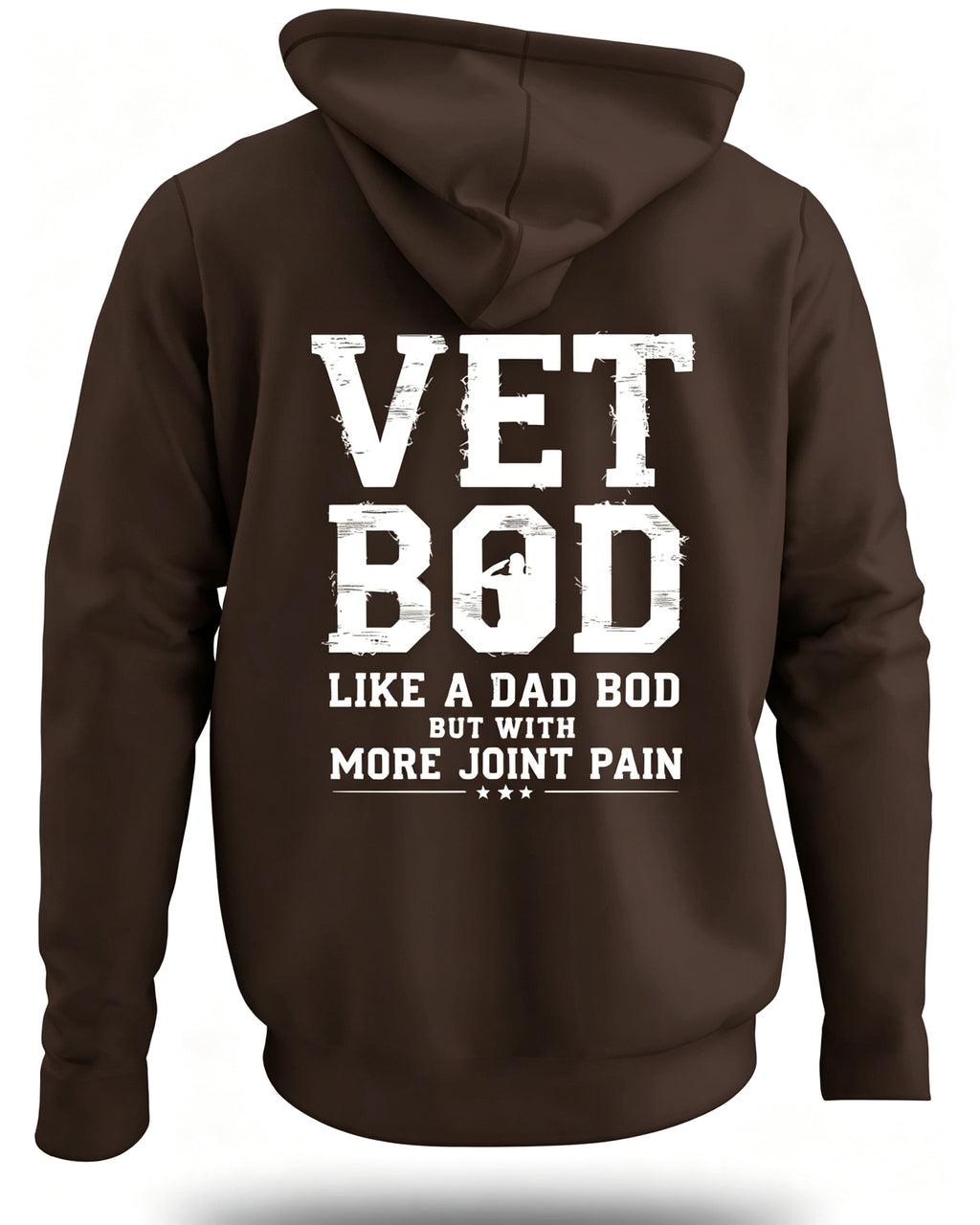 Vet Bod Like Dad Bod Hoodie (Back)