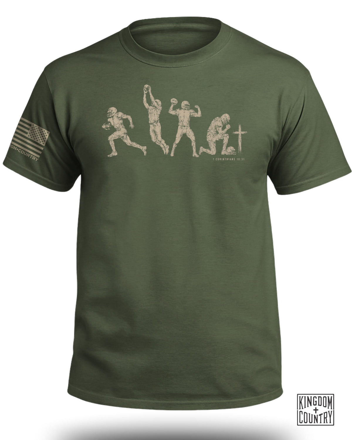 Football Faith Journey T-Shirt