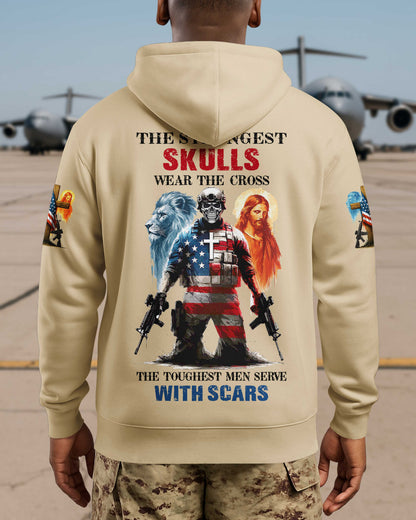The Strongest Skulls Wear The Cross T-Shirt