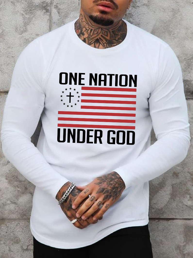 One Nation Under God Long Sleeve