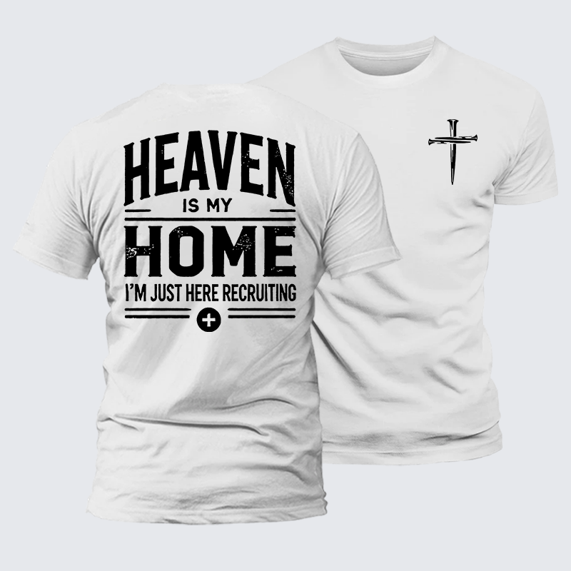 Luxe Mercerized Cotton Tee - Heaven Is My Home