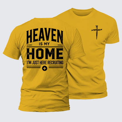 Luxe Mercerized Cotton Tee - Heaven Is My Home