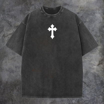 God Inspires Printed Men's Washed Tee