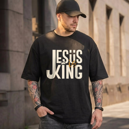 Jesus Is King Lion of Judah Unisex Shirt - Christian Hoodie Streetwear