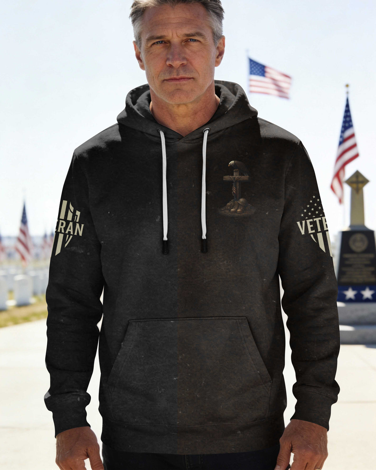 Veteran By Duty Christian By Choice Hoodie