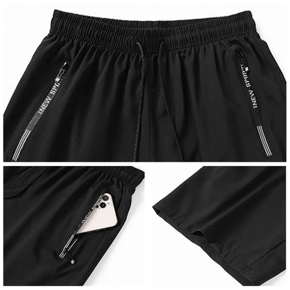 Unisex Ice Silk Stretch Quick-Dry Shorts
