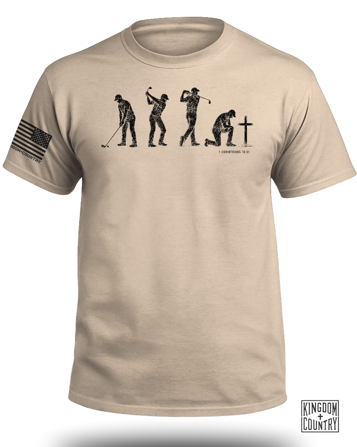 Golf Faith Journey T-Shirt