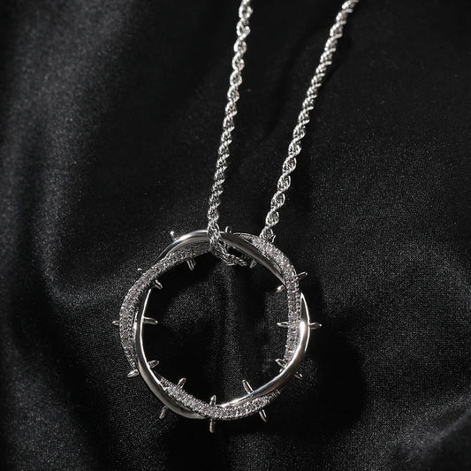 Crown of Thorns Necklace and Pendant
