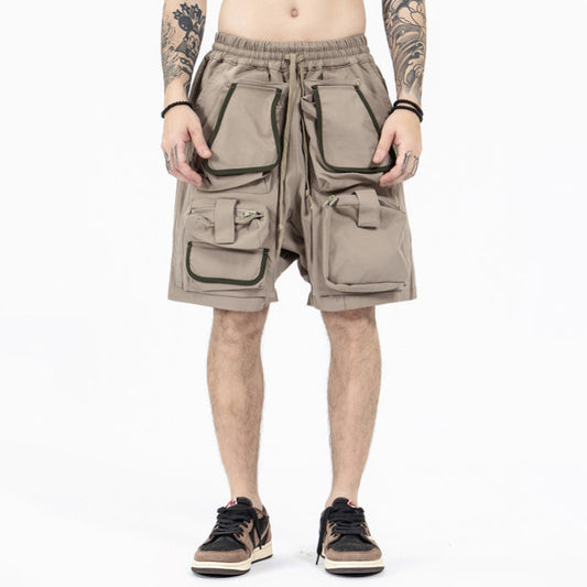Outdoor Multi-pocket Tooling High Street All-match Sports Men's Shorts