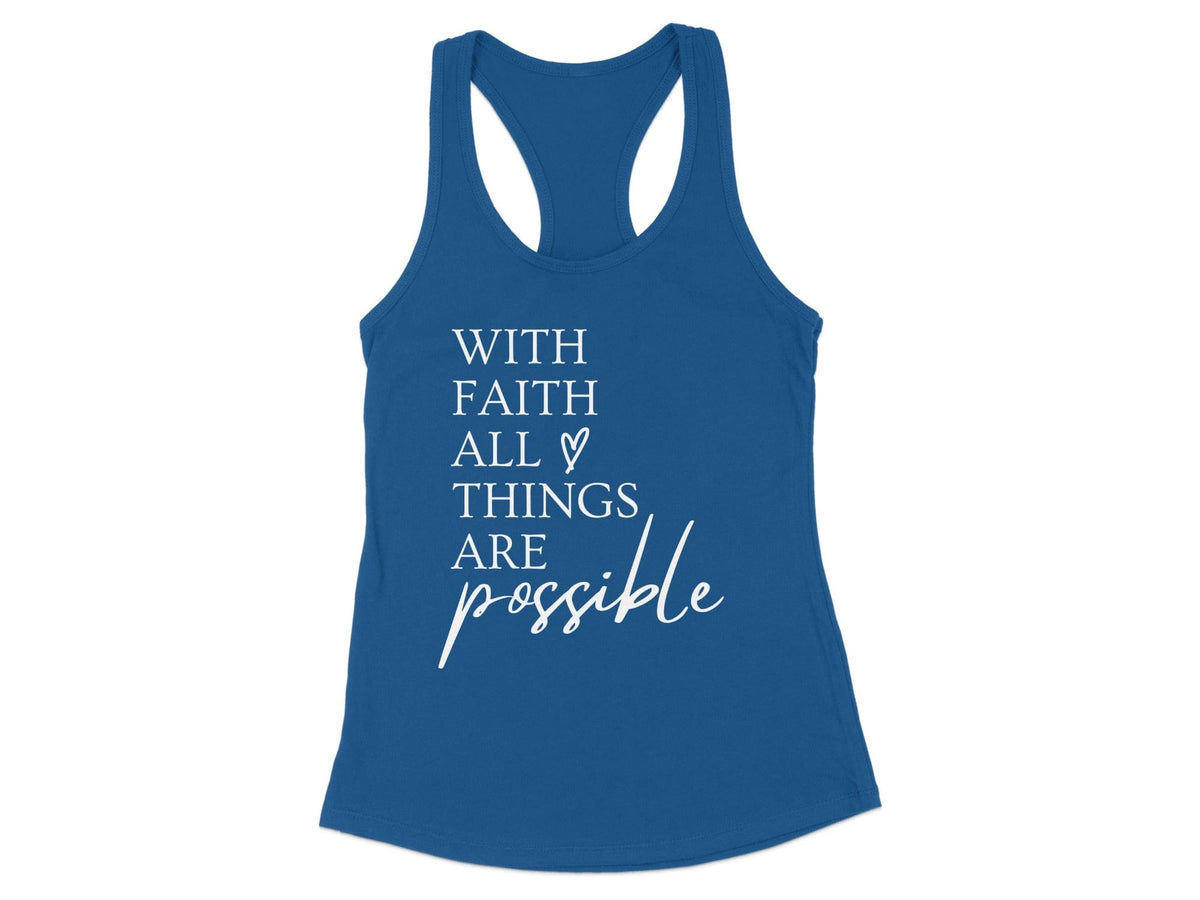 Faith Racerback Tank