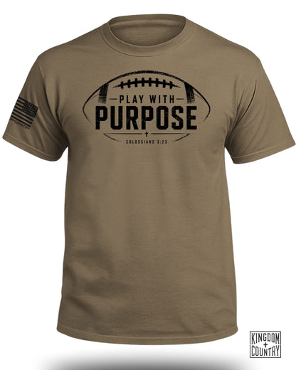 Play with Purpose - Football T-Shirt