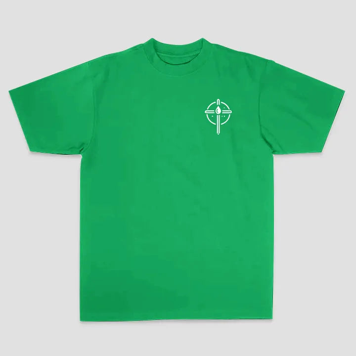 Jesus Is King Printed Men's T-shirt