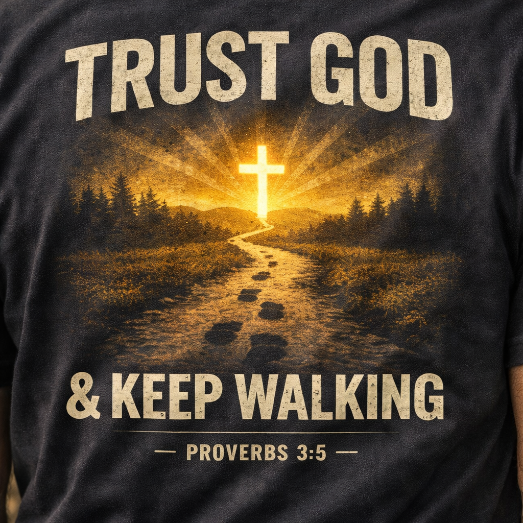 Trust God and Keep Walking T-Shirt