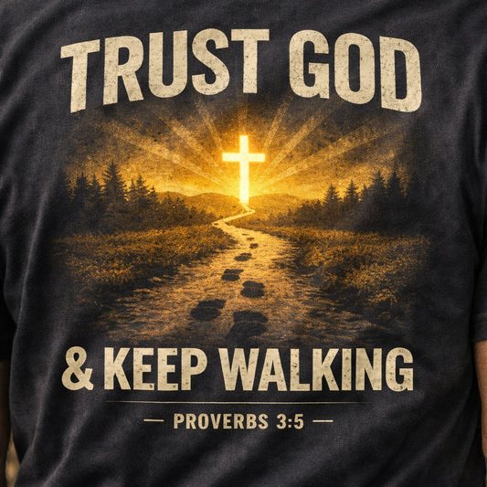 Trust God and Keep Walking T-Shirt