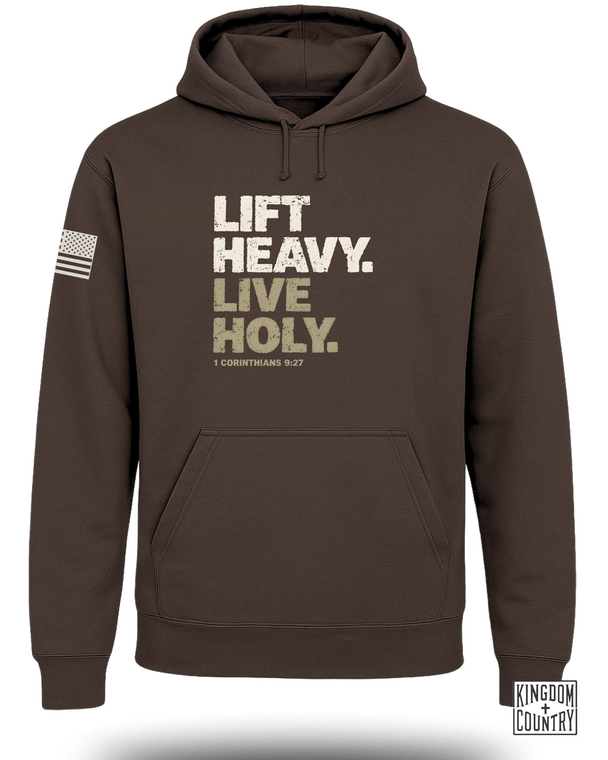 Lift Heavy Live Holy Hoodie