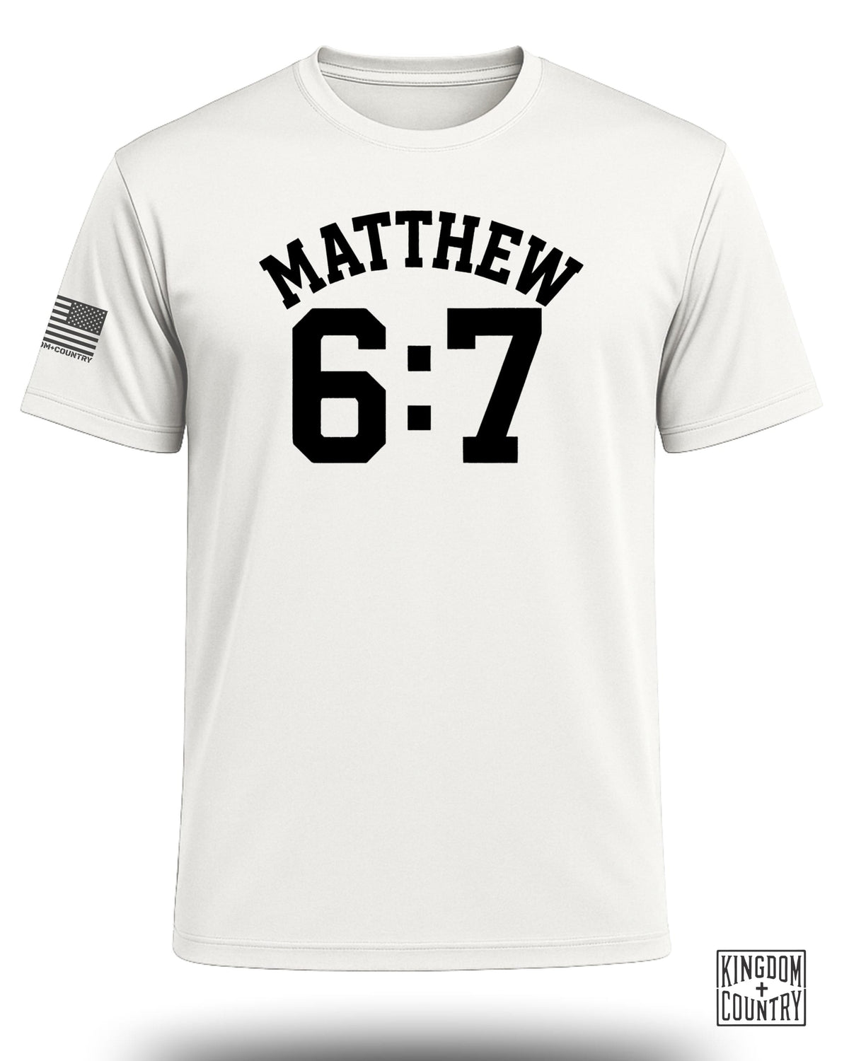 Matthew 6:7 Performance Shirt