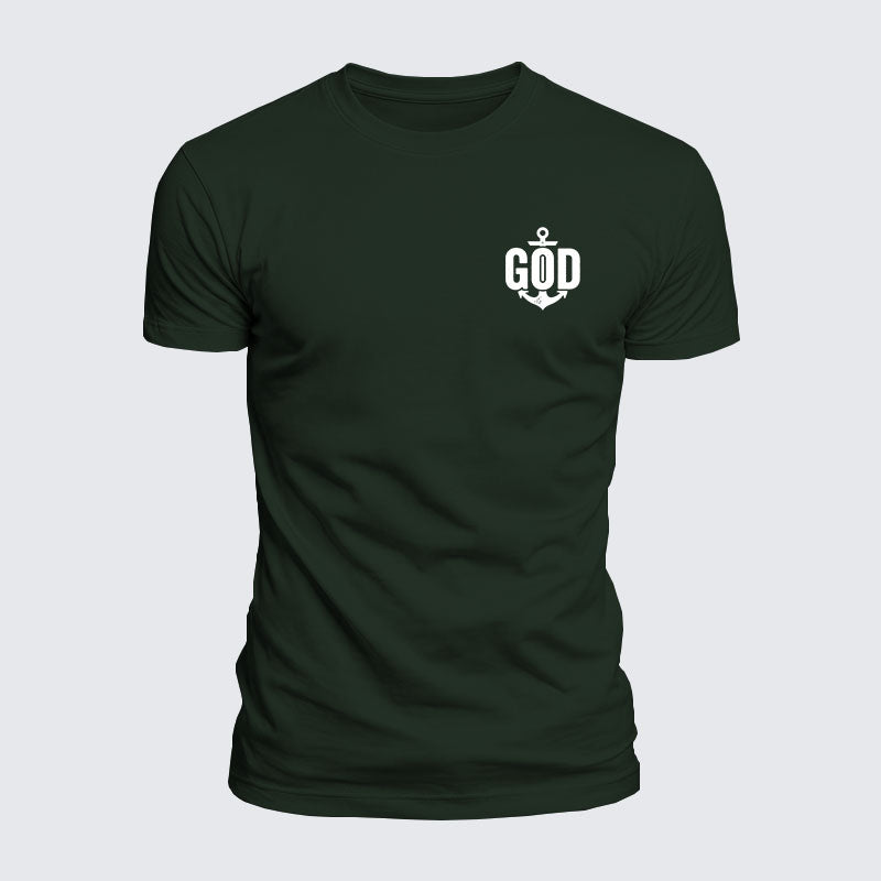 Luxe Mercerized Cotton Tee - God Faith
