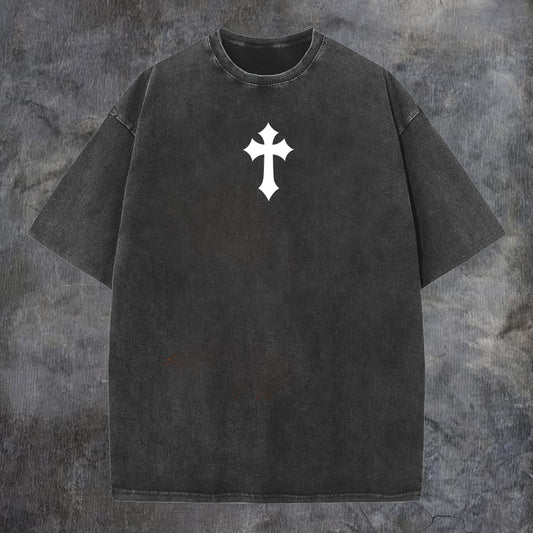 God Inspires Printed Men's Washed Tee