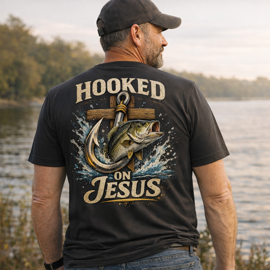 Hooked On Jesus T-Shirt