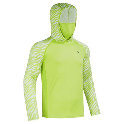 Sun Hoodie with Built-In Face Cover