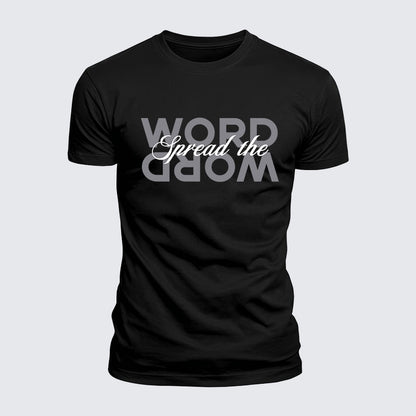 Luxe Mercerized Cotton Tee - Spread The Word