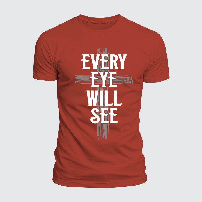 Luxe Mercerized Cotton Tee -  Every Eye Will See