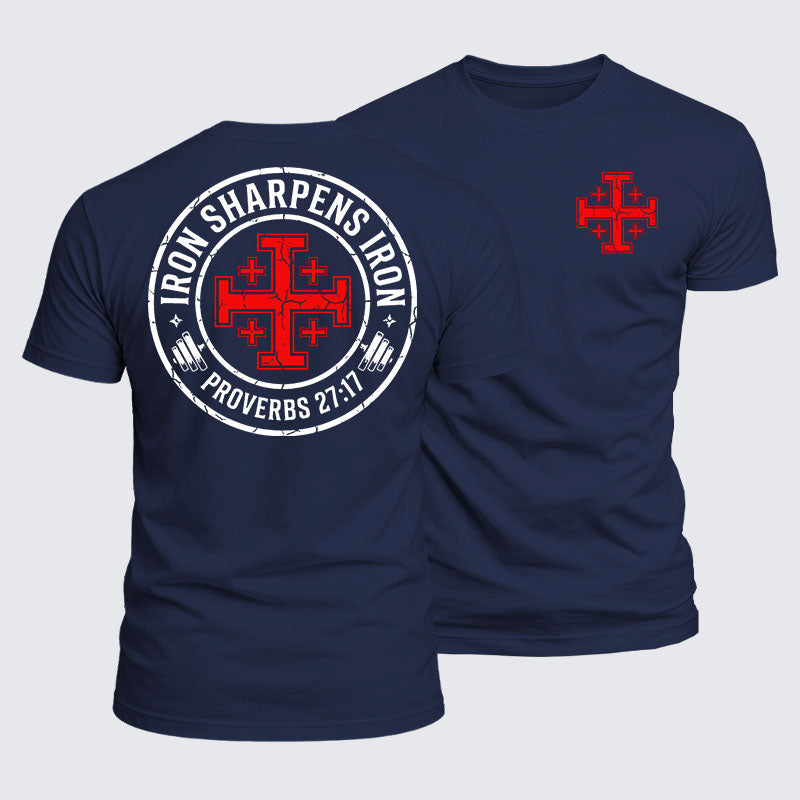 Luxe Mercerized Cotton Tee -  Iron Sharpens Iron