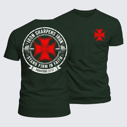Luxe Mercerized Cotton Tee -  Iron Sharpens Iron