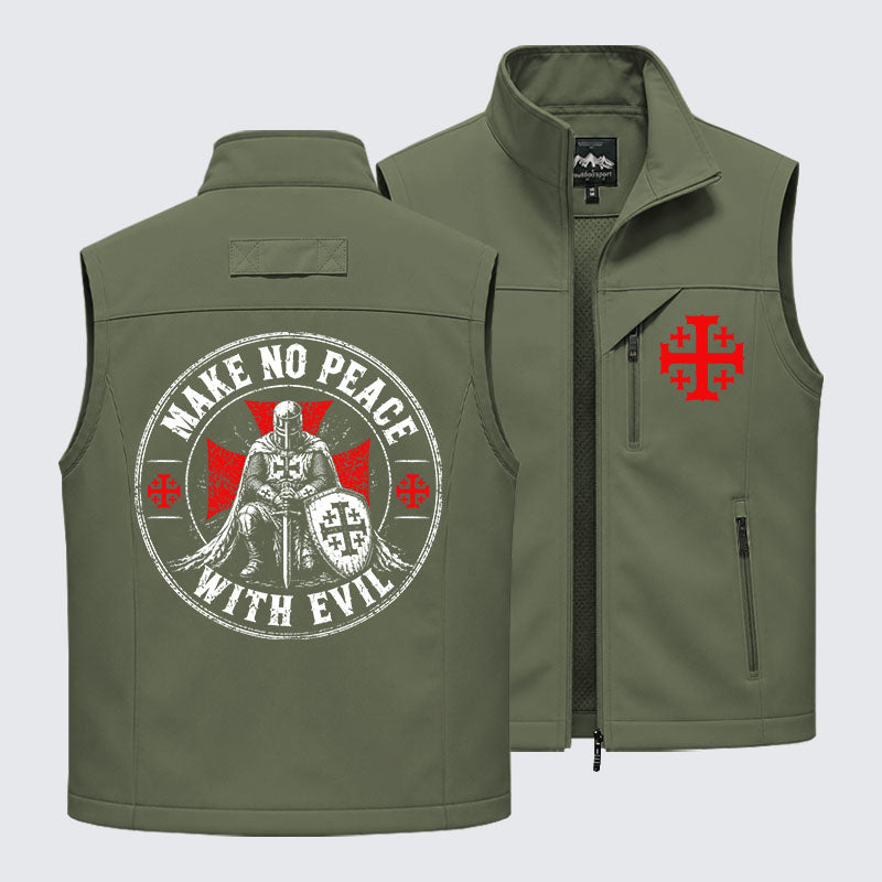 Make No Peace With Evil Outdoor Quick-dry Vest