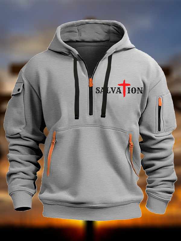 Salvation Jesus God Christian Zipper Hoodies