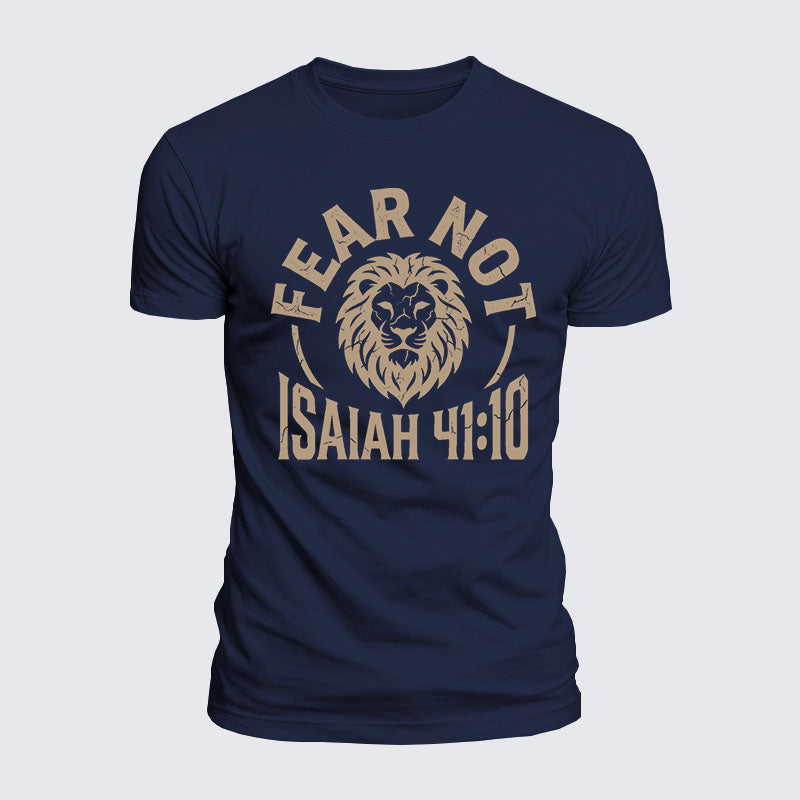 Luxe Mercerized Cotton Tee - Fear Not Isaiah 41:10