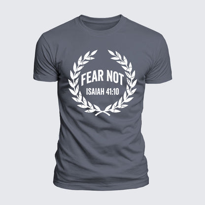 Luxe Mercerized Cotton Tee - Fear Not Isaiah 41:10