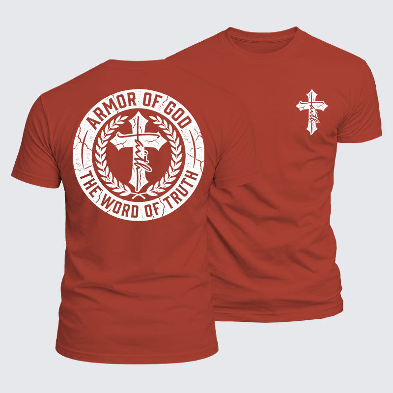 Luxe Mercerized Cotton Tee - Armor of God